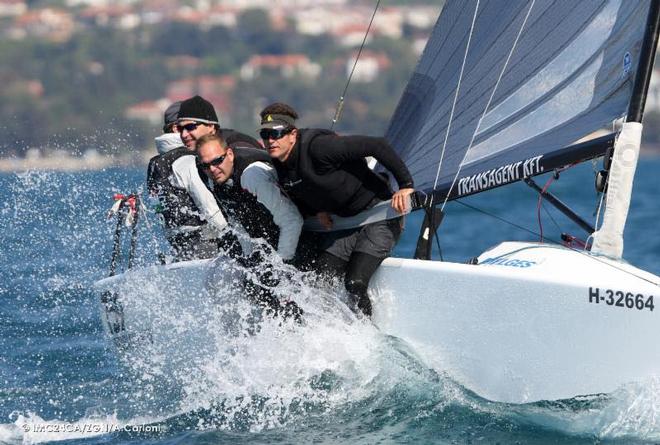 On the third placement with fourteen points in total is experienced Hungarian team of Akos Csolto Seven-Five-Nine HUN759 – Melges 24 European Sailing Series ©  IM24CA / ZGN / Andrea Carloni